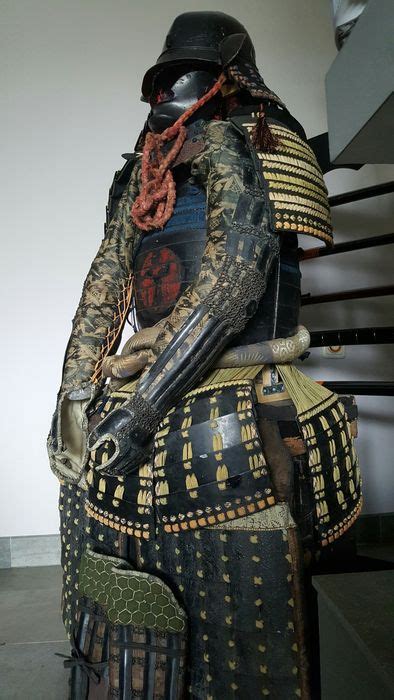 original japanese samurai armour or yoroi edo period
