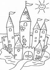 Schloss Prinzessin Ausmalen Malvorlage Märchenschloss Castelo Ausmalbild Malen Tulamama Brautpaar Verliebtes Frosch Einzigartig Crianças Ritter Princesas sketch template