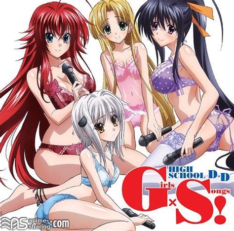 High School Dxd Character Song Gxs Girls Song Anime