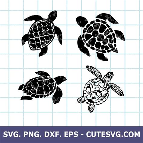 sea turtle svg turtle svg sea turtle clipart png dxf eps cut