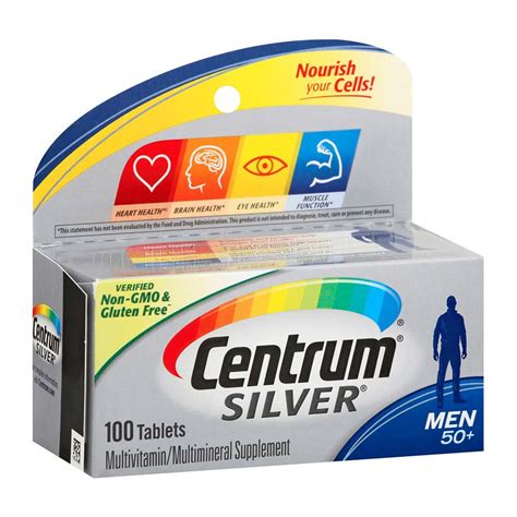 centrum silver men  multivitamin  tablets vitaminshouse