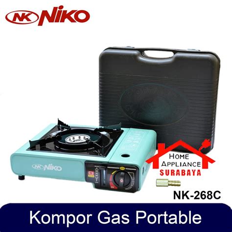 Jual Kompor Camping Portable Niko 2 In 1 Nk 268c Nk268 Nk 268 C