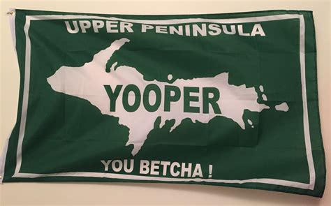upper peninsula yooper flag michigan