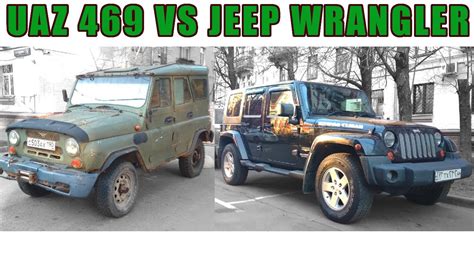 iconic offroaders uaz   jeep wrangler youtube
