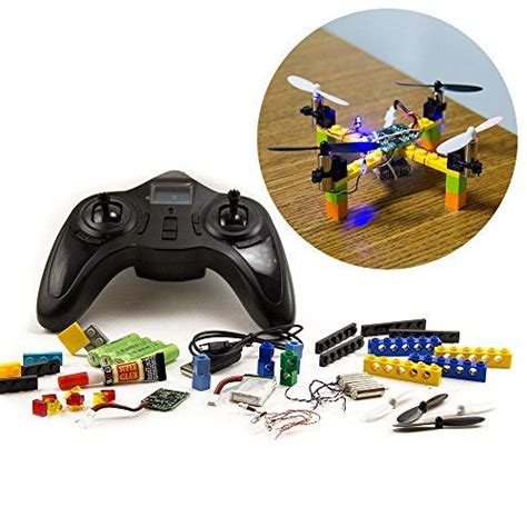 kitables lego rc drone kit build  fly    quadcopter   diy drone building