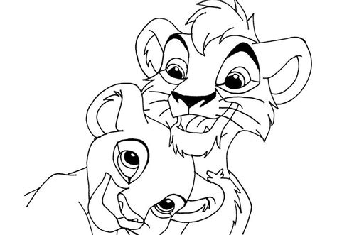 kiara lion king  coloring pages coloring pages ideas