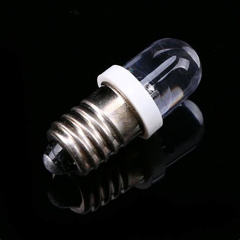 pcs  led screw base indicator bulb  dc illumination lamp