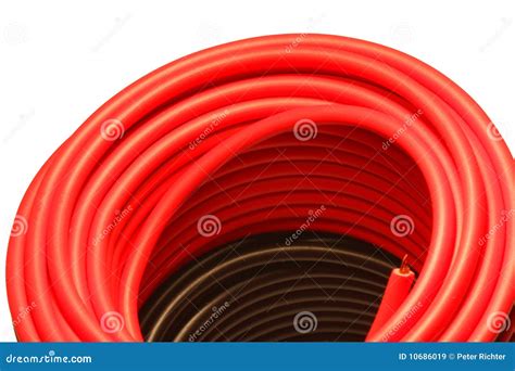 red  black wire royalty  stock images image