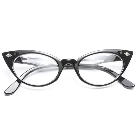 hayworth sharp point cat eye clear glasses purple 5341 3 womens