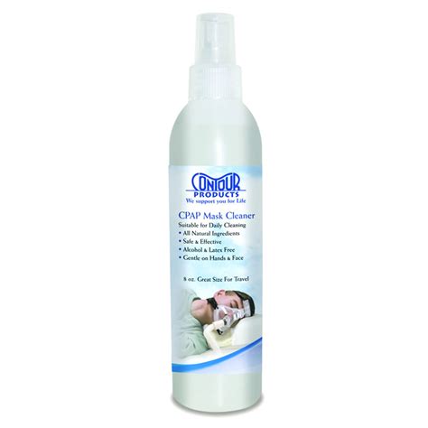 cpap contour cleaning spray absolute respiratory