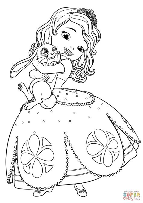 sofia coloring pages cartoon coloring pages princess coloring pages