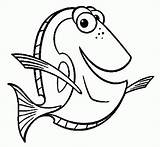 Dory Coloring Nemo Finding Pages Printable Fish Kids Sheet Template Para Colorear Drawing Disney Turtle Dibujo Toy Story Stained Glass sketch template