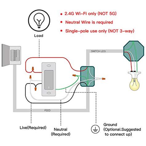 smart light switch treatlife wi fi light switch compatible  alexa google assistant