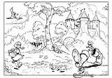 Fairytale Efteling Theme Kiezen sketch template
