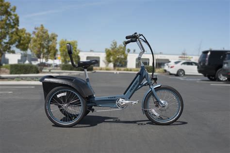 pedego debuts  electric trike electric bike action