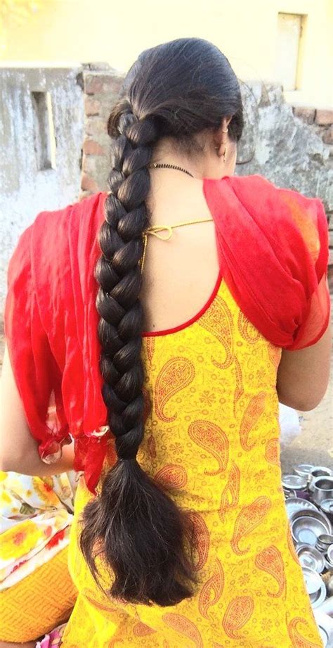 Thick Beautiful Braid Indian Long Hair Braid Long Hair Pictures