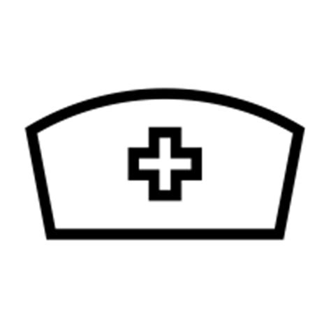 nurse hat icons   vector icons noun project