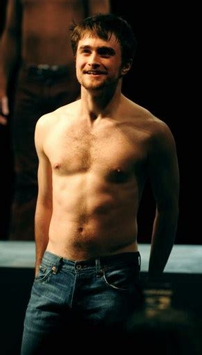 Daniel Radcliffe Exposes His Muscle Body Naked Male