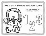 Breathing Discipline Conscious Counting Preschool sketch template