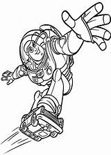 Buzz Lightyear Kids sketch template