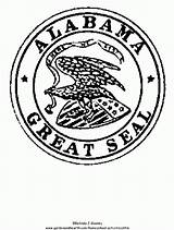 Coloring Pages Alabama State Symbols Printable Symbol Georgia Popular Coloringhome Football Freecoloringpages sketch template
