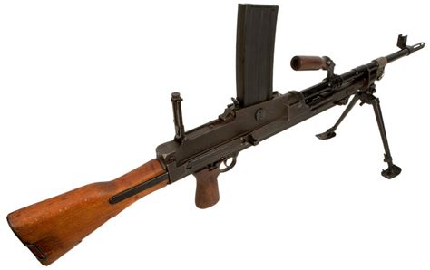 Deactivated Bren L4a3 7 62mm Light Machine Gun Modern