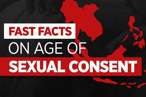 Age Of Sexual Consent In Ph Compared To Rest Of Southeast Asia Abs