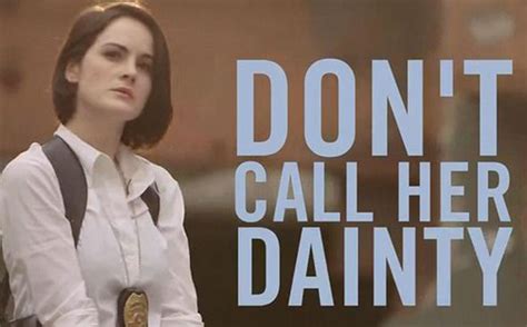 michelle dockery plays tough detective in spoof video to celebrate us premiere of downton