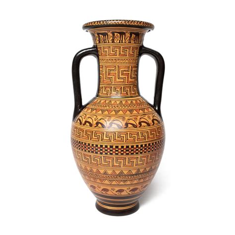 greek vase geometric amphora  cm getty museum store