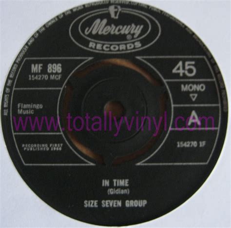 totally vinyl records size  group  time   promotional