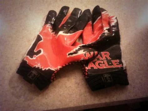 auburn tigers war eagle gloves for national title photo