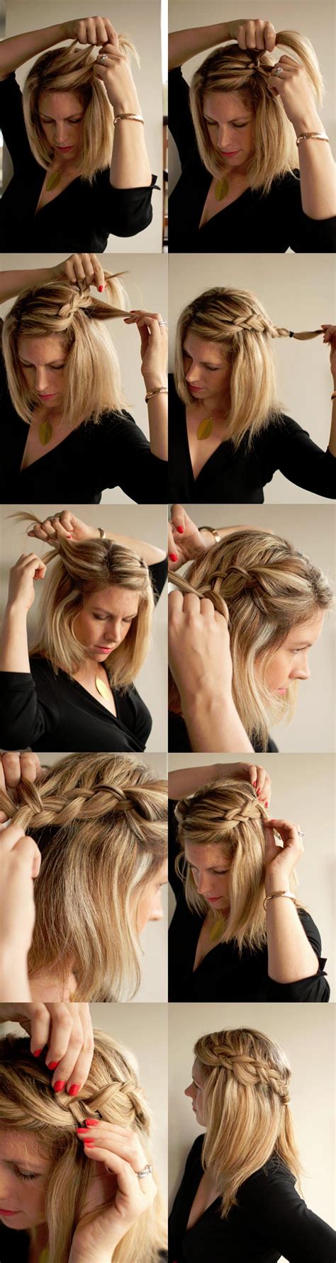 ways    hairstyle  braids pretty designs