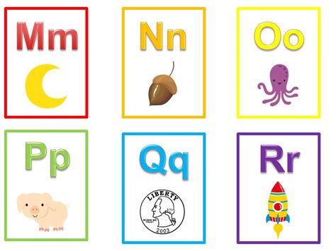 printable alphabet flash cards full color flash cards etsy