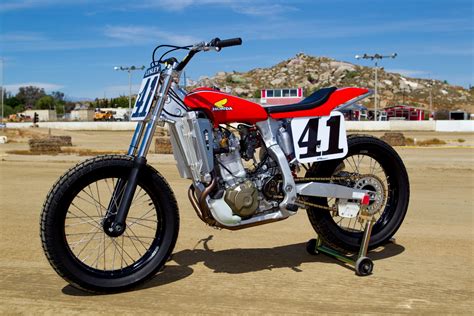 honda xrr custom flat tracker  mule motorcycles