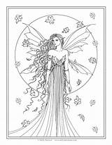 Fairy Coloring Printable Pages Adults Fairies Getdrawings sketch template