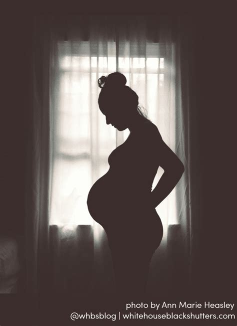 How To Take A Pregnancy Sillhouette Photo With Your Phone