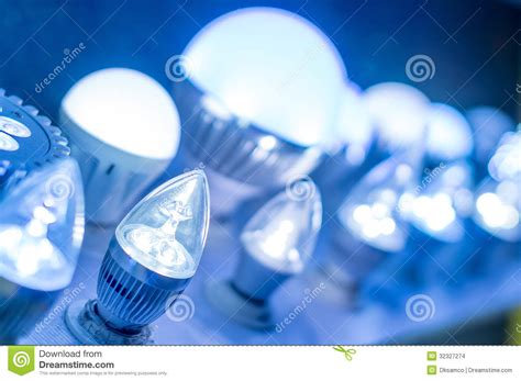 blue bright brightly bulb led stock photo image   emitting