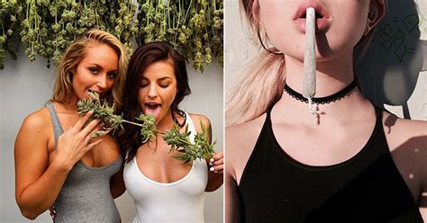 30 stoner chicks who will make you realize how much you love weed