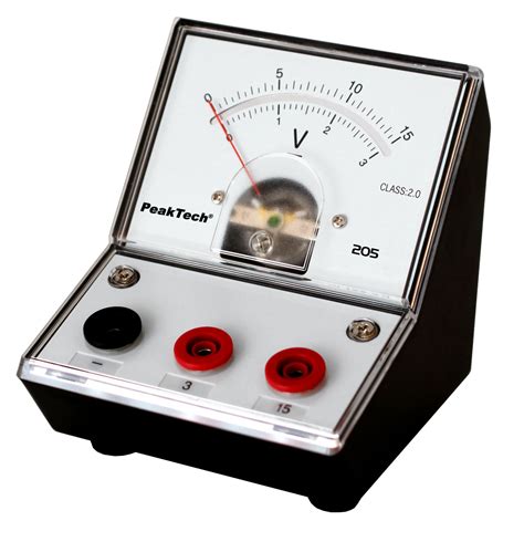 peaktech p   analog voltmeter     ed