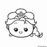 Tsum Elsa Disney Coloring Pages Frozen Printable Drawing Print Colouring Color Info Princess Getdrawings Choose Board sketch template