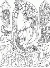 Coloring Disney Pages Villains Villans Adult Book Evil Printable Queen Ursula Color Detailed Clipart Snow Sheets Sort Lines Death Special sketch template