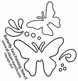 Stencils Face Printable Painting Butterfly Patterns Paint Kids Airbrush Tattoo Stencil Designs Shirts Quilting Easy Print Cut Tribal Pattern Garden sketch template