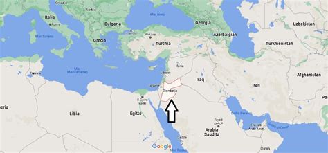 dove  trova giordania cartina mappa giordania dove  trova