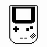 Game Boy Color Template Pixel Piq sketch template