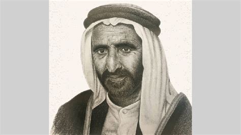 graphic rashid bin saeed  builder  dubai   founder   modern renaissance