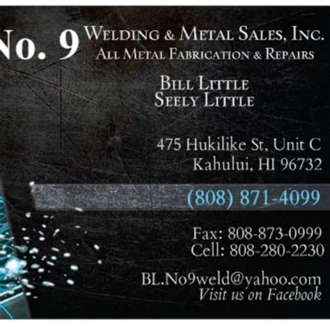 welding  metal sales  kahului