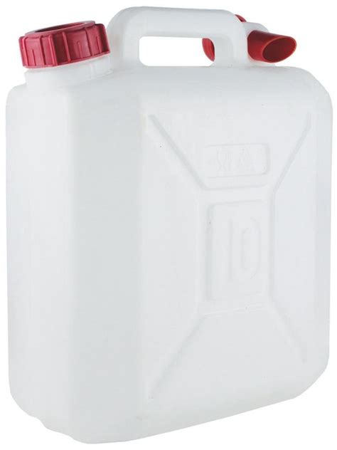 litre plastic water container carrier jerry  bottle drum