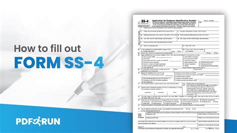 fill  form ss   application  employer identification