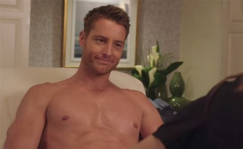 soap star justin hartley does “romantic” things with his butt crack in the trailer for “a bad