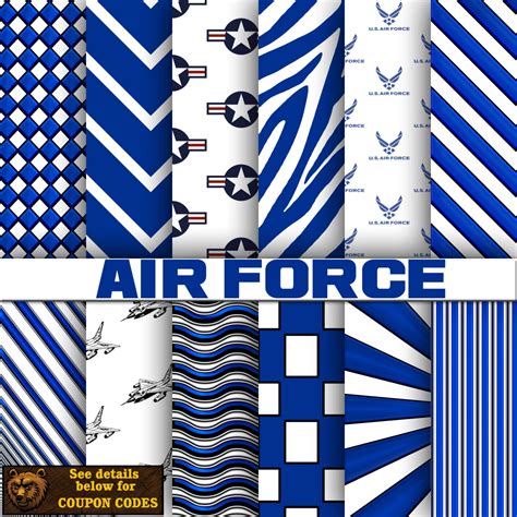 air force digital paper background scrapbook etsy